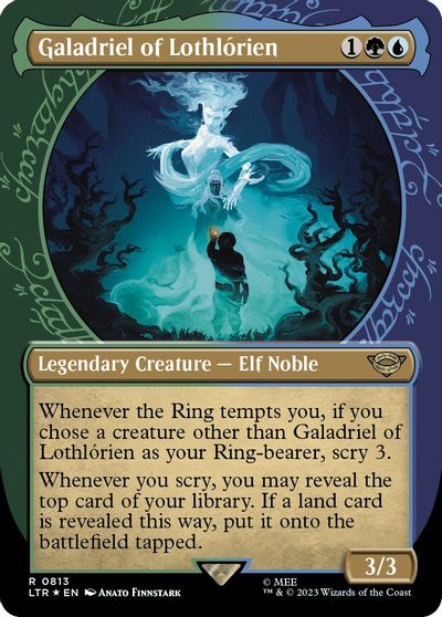 Galadriel of Lothlorien (Showcase) (Surge Foil) card art