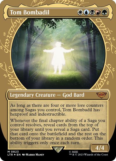Tom Bombadil (Showcase) (Surge Foil) card art