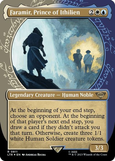 Faramir, Prince of Ithilien (Showcase) (Surge Foil) card art