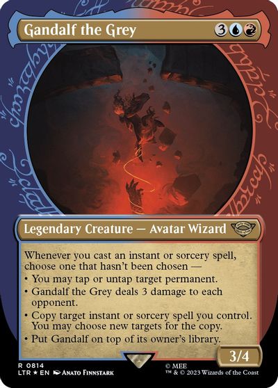 Gandalf the Grey (Showcase) (Surge Foil) card art