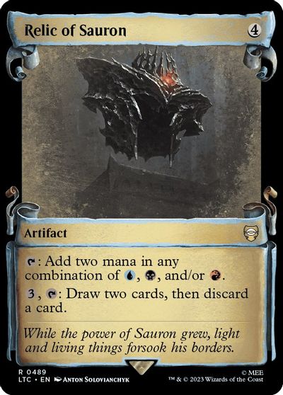Relic of Sauron (Showcase Scrolls) card art
