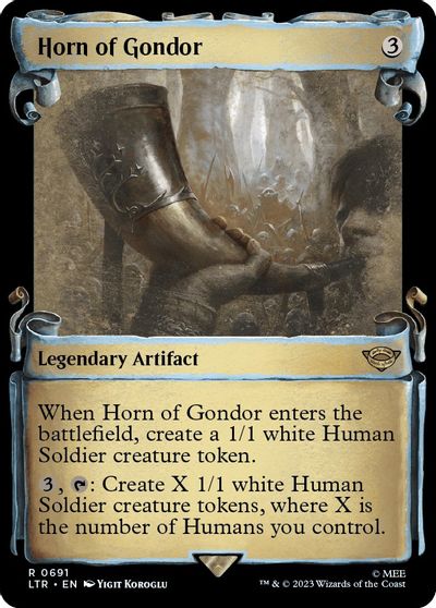 Horn of Gondor (Showcase Scrolls) card art