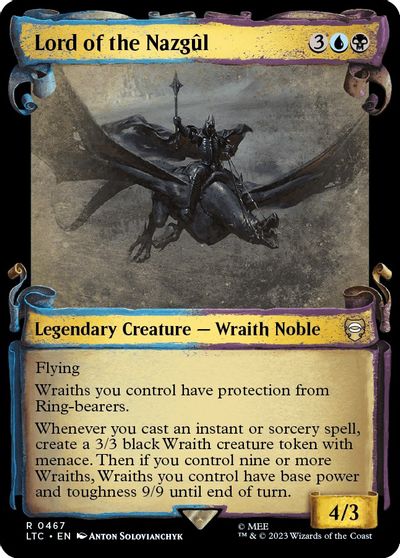 Lord of the Nazgul (Showcase Scrolls) card art