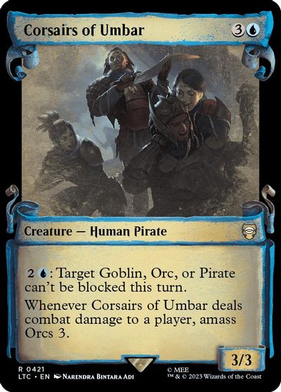 Corsairs of Umbar (Showcase Scrolls) card art