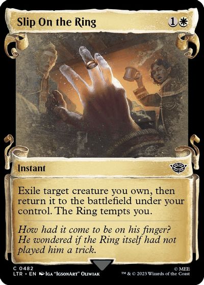 Slip on the Ring (Showcase Scrolls) card art