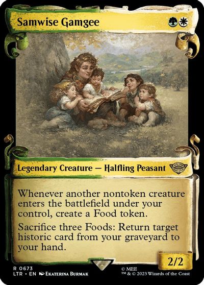 Samwise Gamgee (Showcase Scrolls) card art
