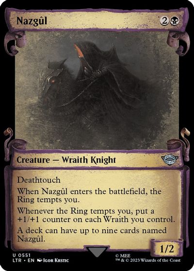 Nazgul (0551) (Showcase Scrolls) card art