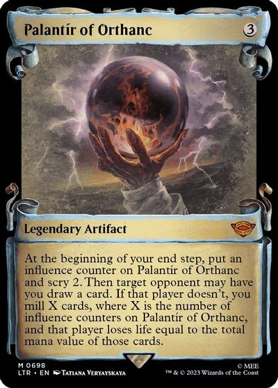 Palantir of Orthanc (Showcase Scrolls) card art
