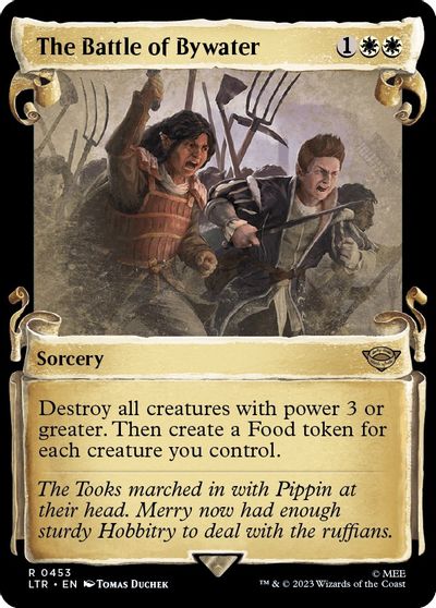 The Battle of Bywater (Showcase Scrolls) card art