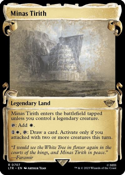 Minas Tirith (Showcase Scrolls) card art