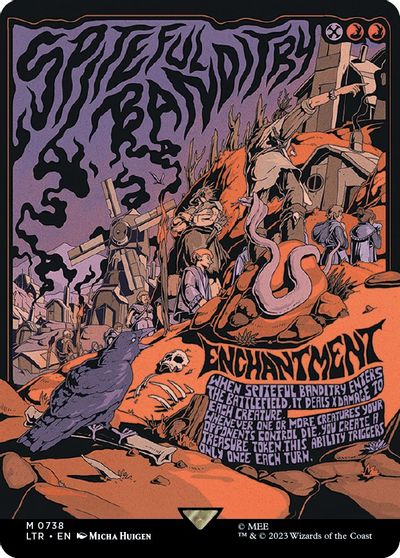 Spiteful Banditry (Borderless Poster) card art