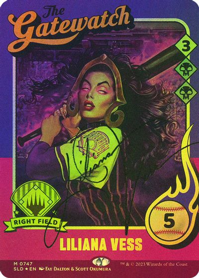 Liliana Vess (747) (Autographed) card art