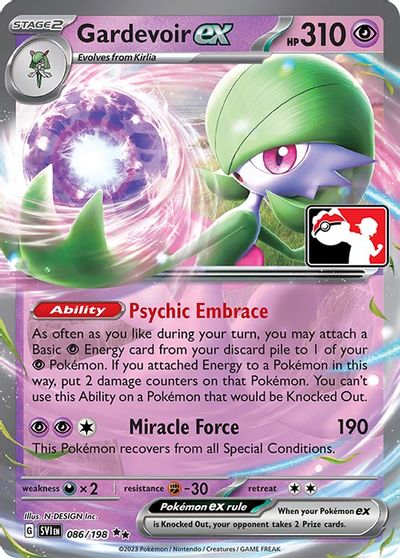 Gardevoir ex card art