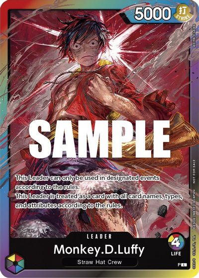 Monkey.D.Luffy (Leader Pack) (Sealed Battle 2023 Vol. 1) card art