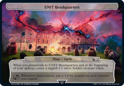 UNIT Headquarters card art