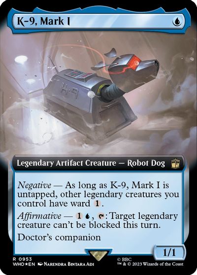 K-9, Mark I (Extended Art) (Surge Foil) card art