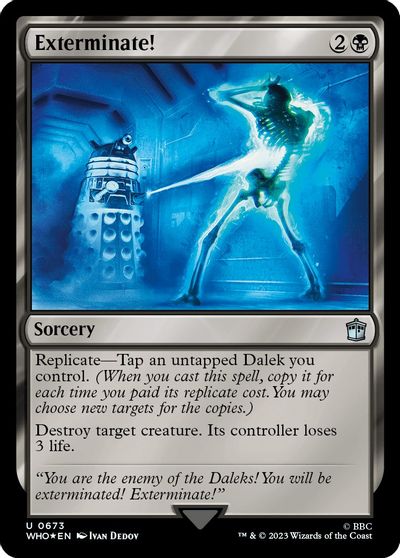 Exterminate! (Surge Foil) card art