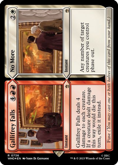 Gallifrey Falls // No More (Surge Foil) card art