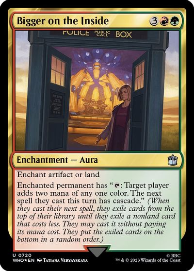 Bigger on the Inside (Surge Foil) card art