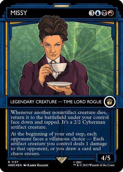 Missy (Showcase) (Surge Foil) card art