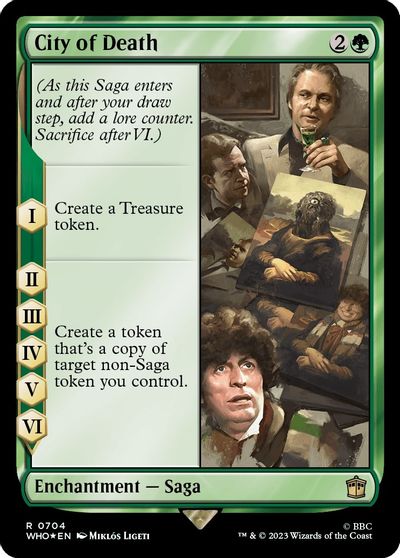 City of Death (Surge Foil) card art