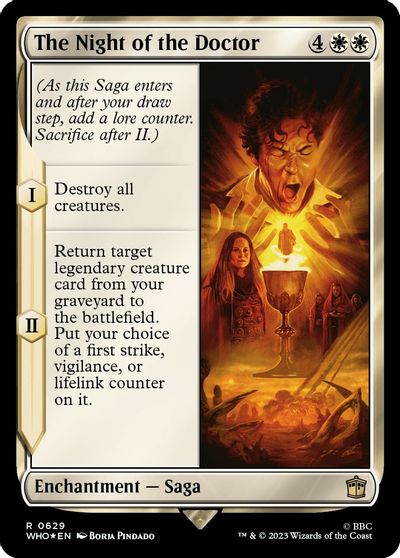 The Night of the Doctor (Surge Foil) card art