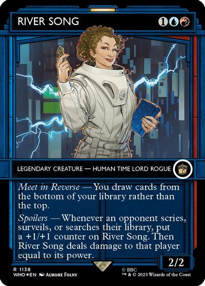 River Song (Showcase) (Surge Foil) card art