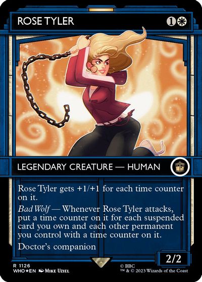 Rose Tyler (Showcase) (Surge Foil) card art