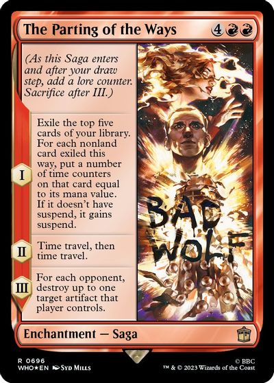 The Parting of the Ways (Surge Foil) card art