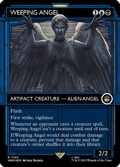 Weeping Angel (Showcase) (Surge Foil) card art