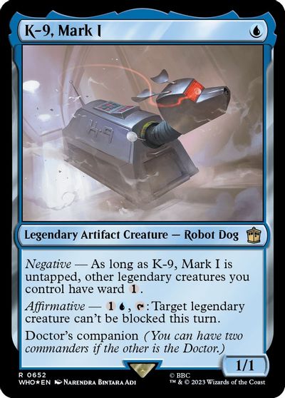 K-9, Mark I (Surge Foil) card art