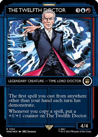 The Twelfth Doctor (Showcase) (Surge Foil) card art