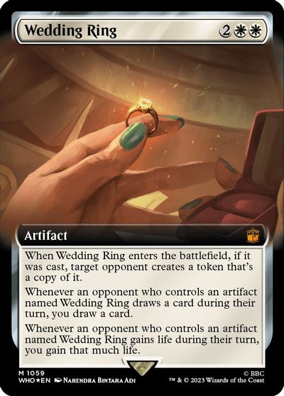 Wedding Ring (Extended Art) (Surge Foil) card art