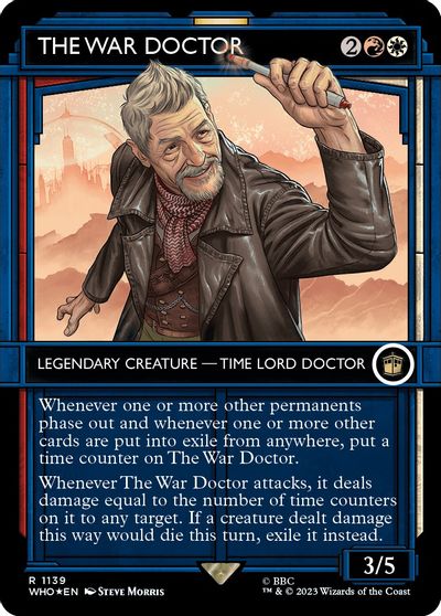 The War Doctor (Showcase) (Surge Foil) card art