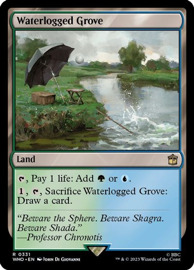 Waterlogged Grove card art