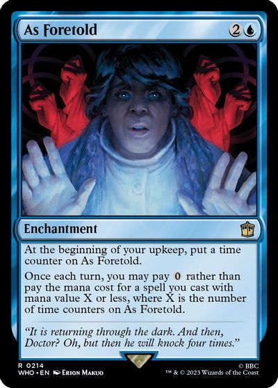 As Foretold card art