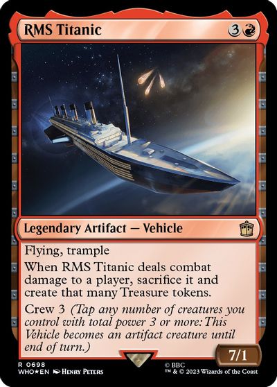 RMS Titanic (Surge Foil) card art