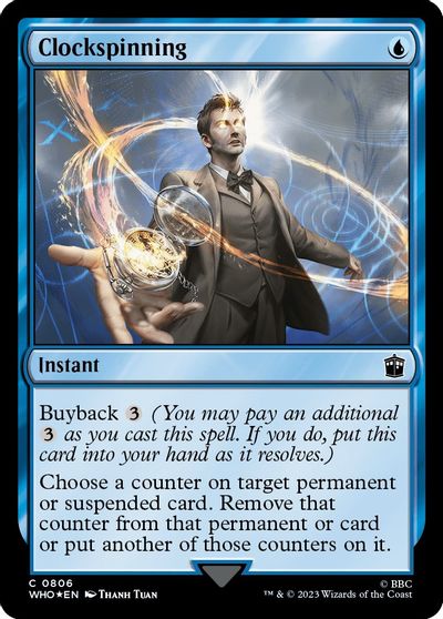 Clockspinning (Surge Foil) card art