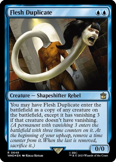 Flesh Duplicate (Surge Foil) card art