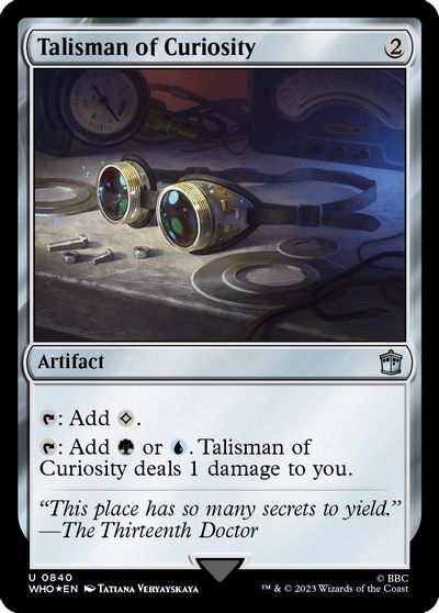 Talisman of Curiosity (Surge Foil) card art