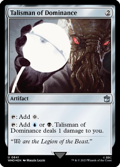 Talisman of Dominance (Surge Foil) card art