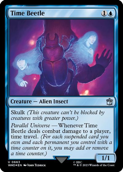 Time Beetle (Surge Foil) card art
