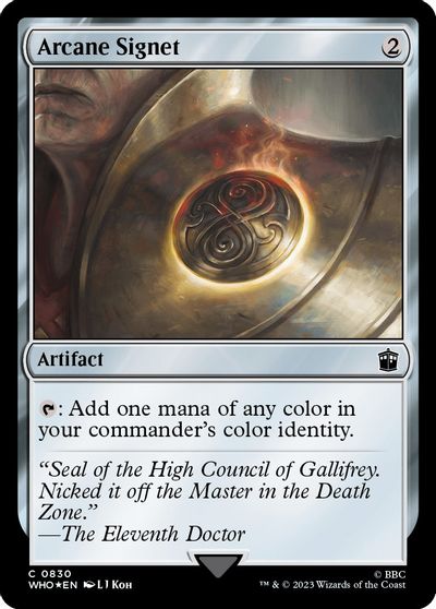 Arcane Signet (Surge Foil) card art