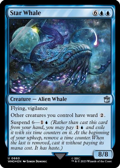 Star Whale (Surge Foil) card art