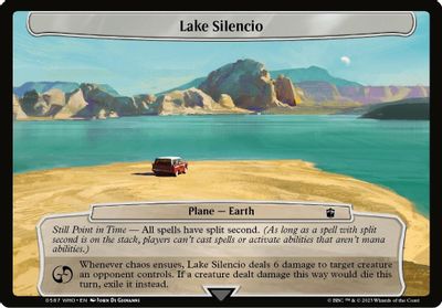 Lake Silencio card art