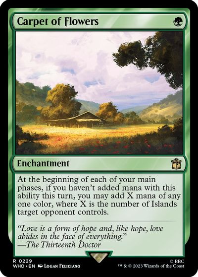Carpet of Flowers card art