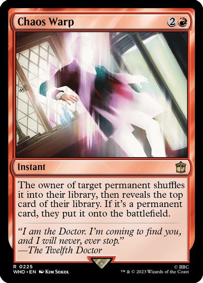 Chaos Warp card art