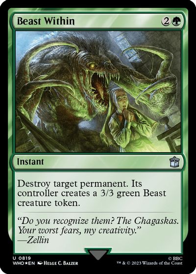 Beast Within (Surge Foil) card art