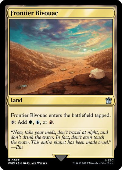 Frontier Bivouac (Surge Foil) card art