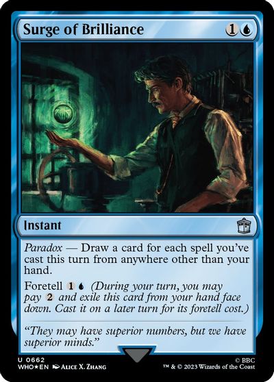 Surge of Brilliance (Surge Foil) card art